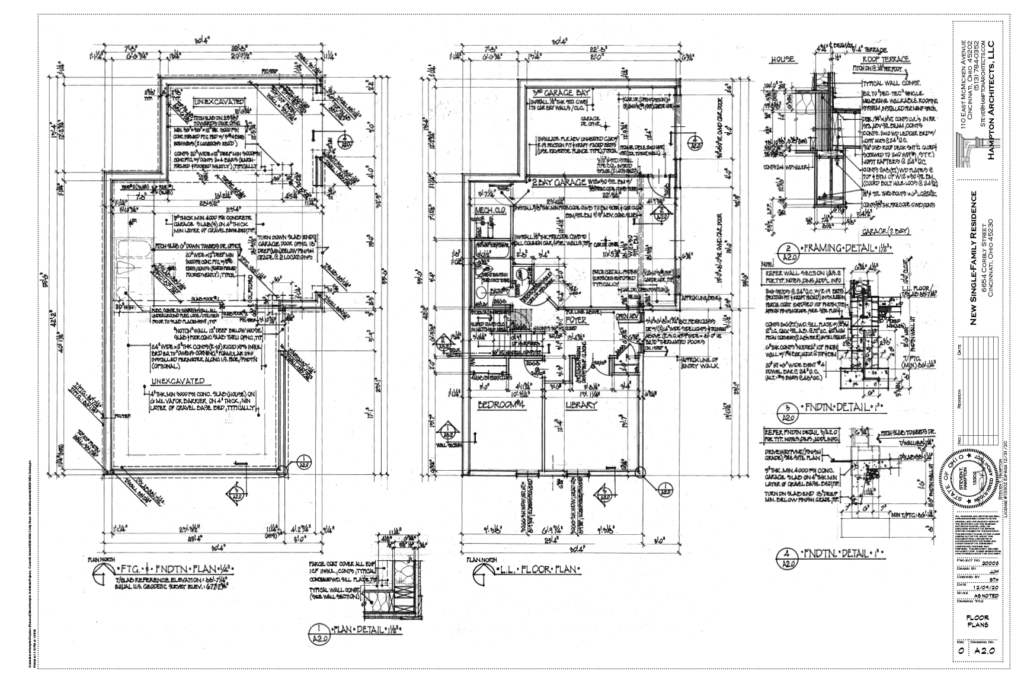 Leed Silver Floor Plan - New Construction Cincinnati
