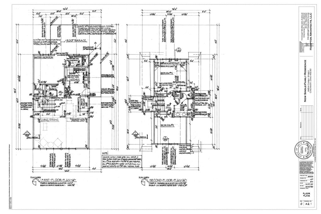 Leed Silver Floor Plan - New Construction Cincinnati