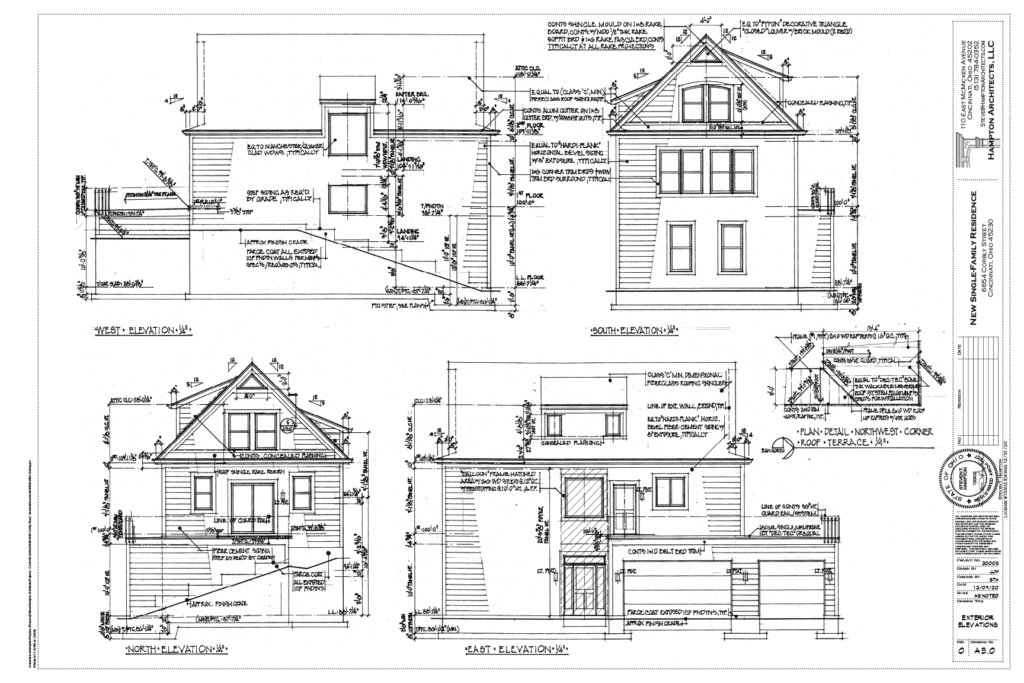 Leed Silver Exterior Elevations - New Construction Cincinnati