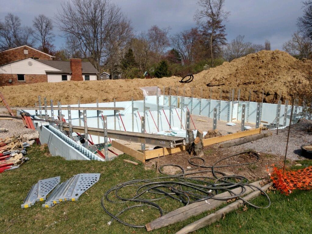 LEED Platinum New Construction in Madeira Framing
