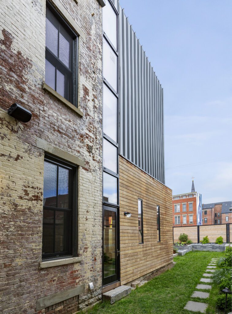 Leed Platinum Home in Over the Rhine Cincinnati