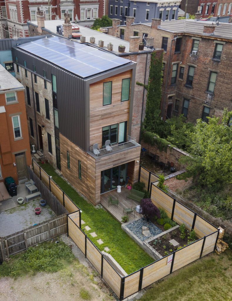 Leed Platinum Home in Over the Rhine Cincinnati